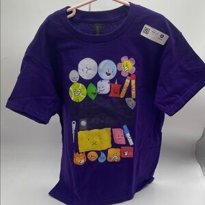 BFDI Kids Graphic Tee - Purple